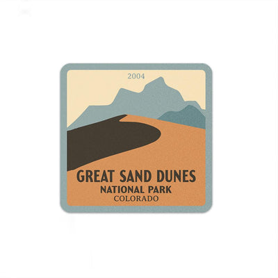 Great Sand Dunes National Park Sticker | National Park Decal - Albion Mercantile Co.