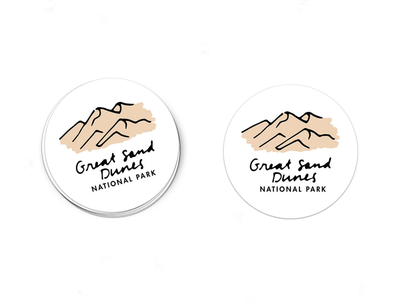 Great Sand Dunes National Park Sticker - Albion Mercantile Co.