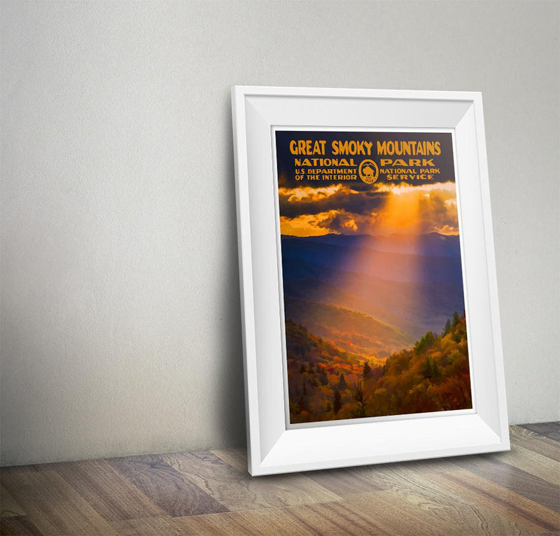 Great Smoky Mountains National Park Poster - Albion Mercantile Co.