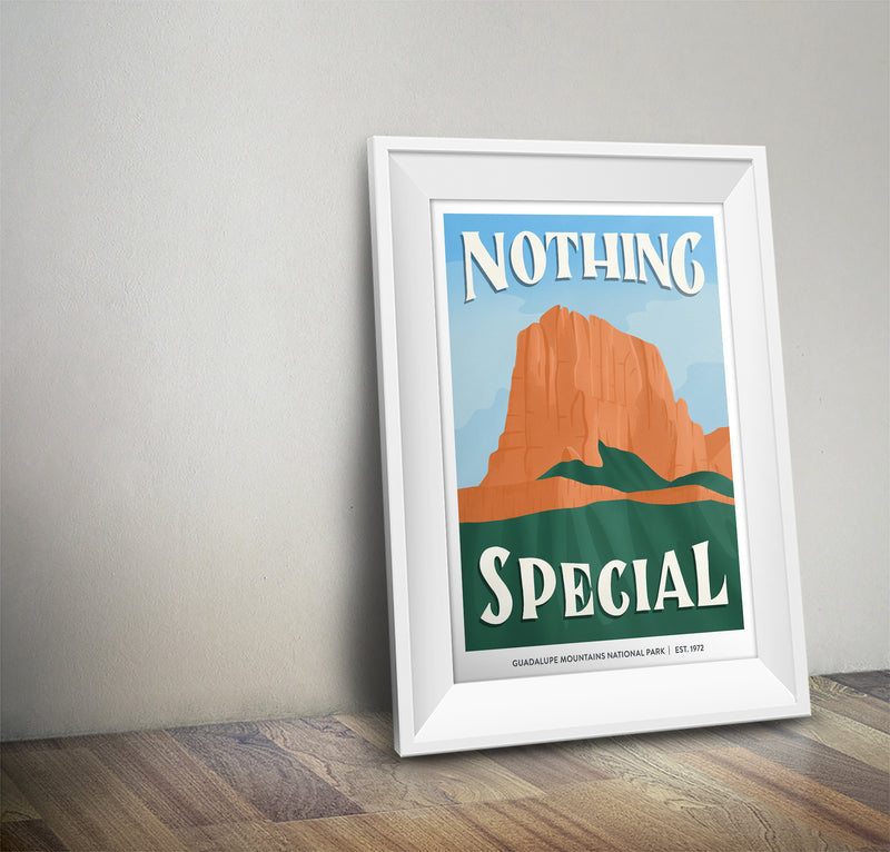 Guadalupe Mountains National Park Poster | Subpar Parks Poster - Albion Mercantile Co.