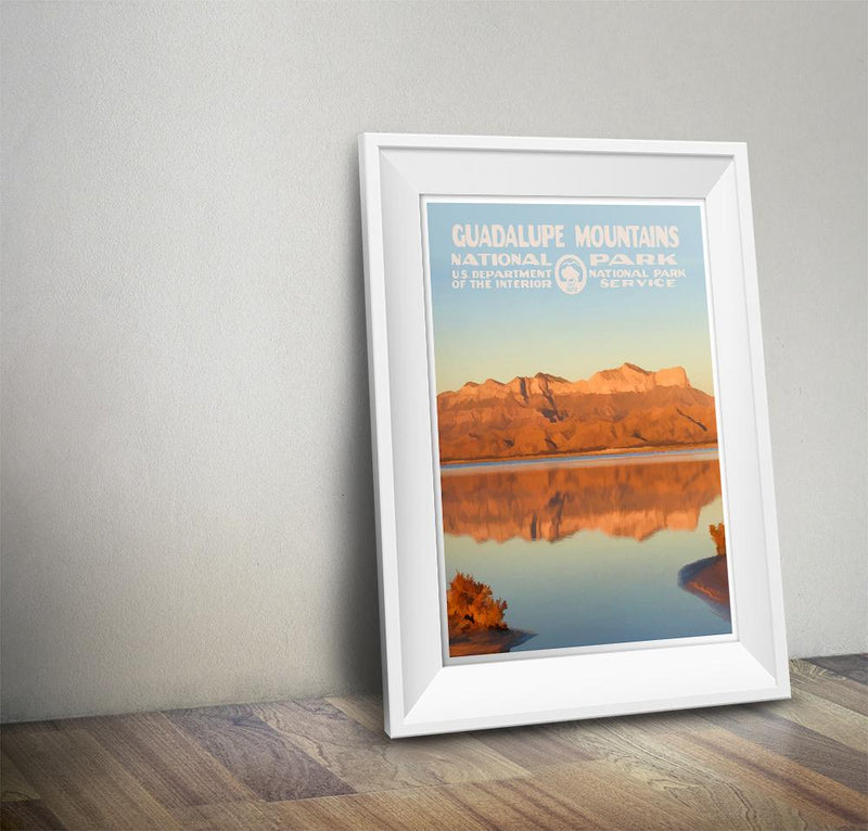 Guadalupe Mountains National Park Poster - Albion Mercantile Co.