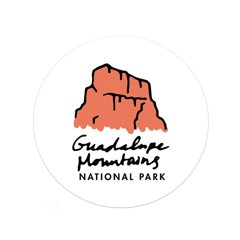 Guadalupe Mountains National Park Sticker - Albion Mercantile Co.