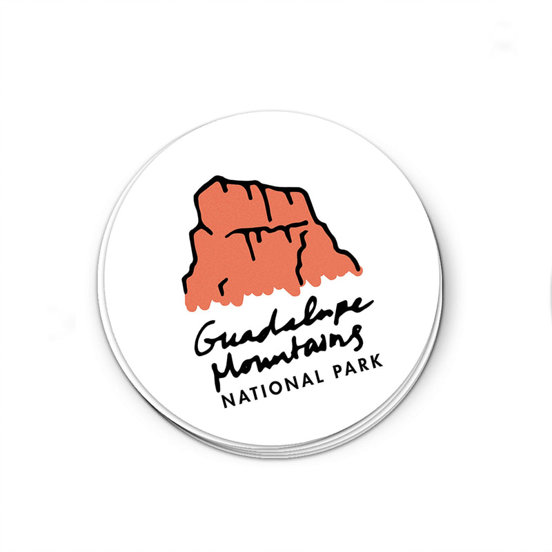 Guadalupe Mountains National Park Sticker - Albion Mercantile Co.