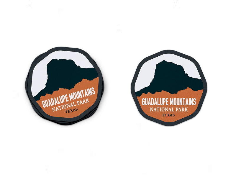 Guadalupe Mountains National Park Sticker | National Park Decal - Albion Mercantile Co.