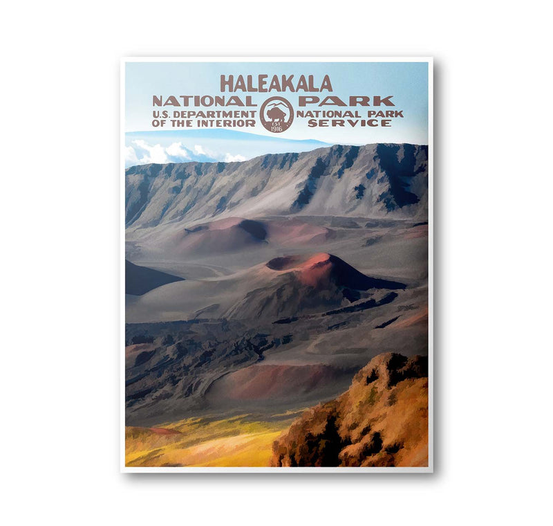 Haleakala National Park Poster - Albion Mercantile Co.