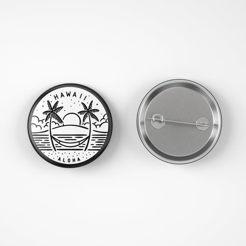Hawaii Button Pin
