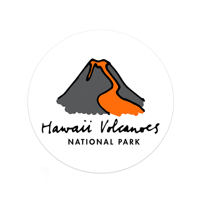 Hawaii Volcanoes National Park Sticker - Albion Mercantile Co.