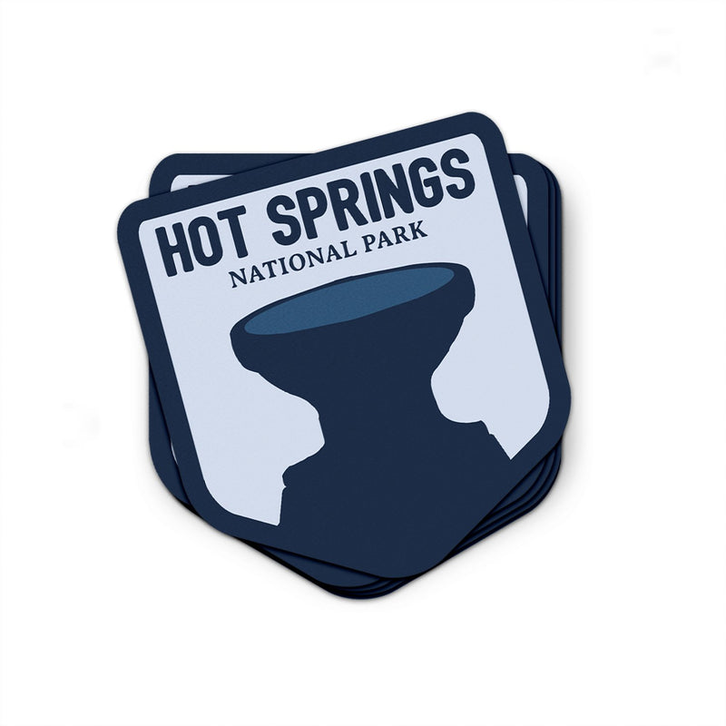 Hot Springs National Park Sticker | National Park Decal - Albion Mercantile Co.