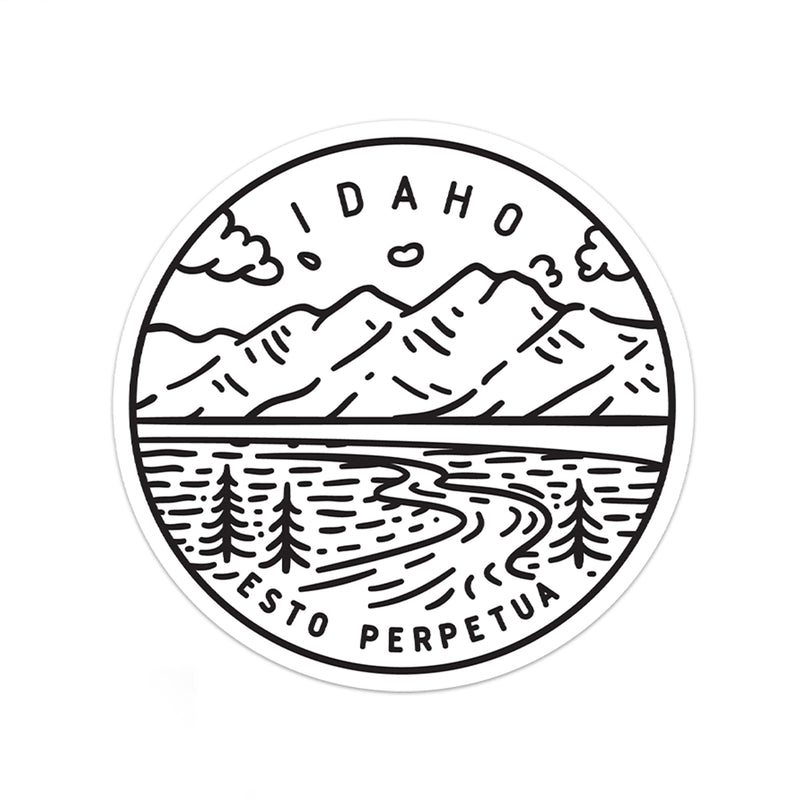 Idaho Sticker - Albion Mercantile Co.