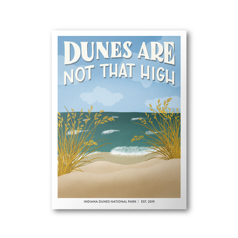 Indiana Dunes National Park Poster | Subpar Parks Poster