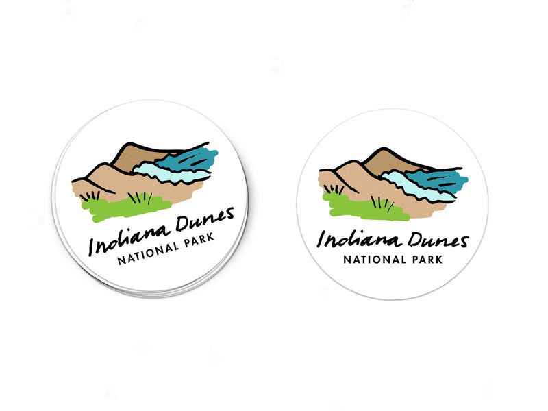 Indiana Dunes National Park Sticker - Albion Mercantile Co.