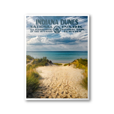 Indiana Dunes National Park Poster - Albion Mercantile Co.