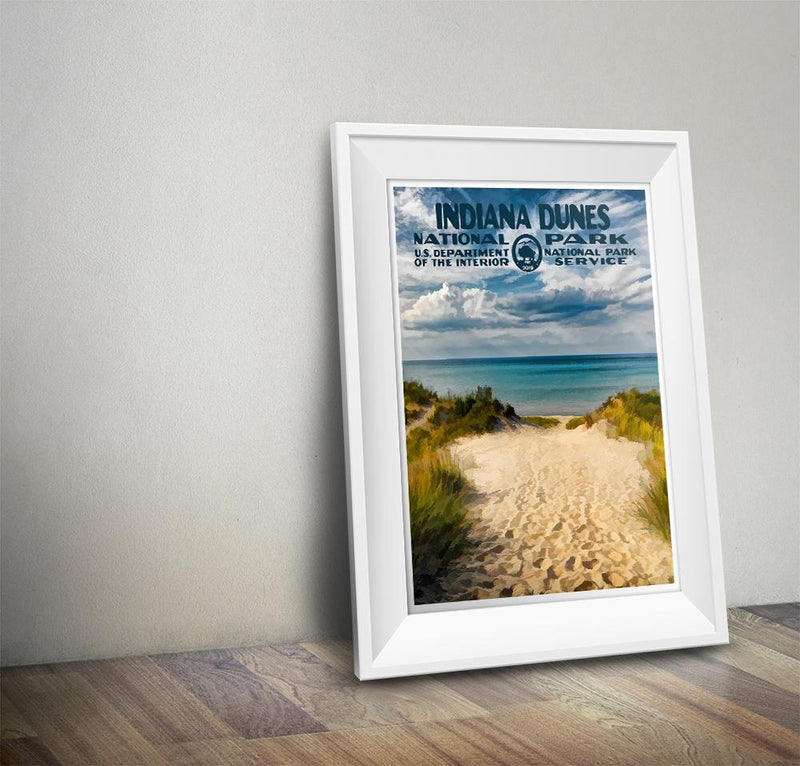 Indiana Dunes National Park Poster - Albion Mercantile Co.
