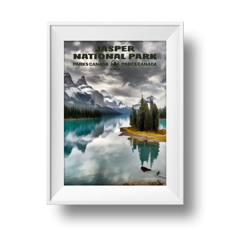 Jasper National Park Poster - Albion Mercantile Co.