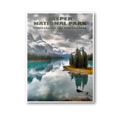 Jasper National Park Poster - Albion Mercantile Co.
