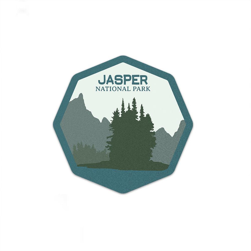 Jasper National Park Sticker | National Park Decal - Albion Mercantile Co.