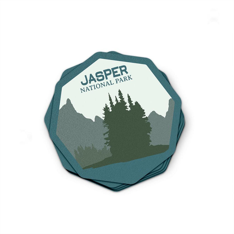 Jasper National Park Sticker | National Park Decal - Albion Mercantile Co.