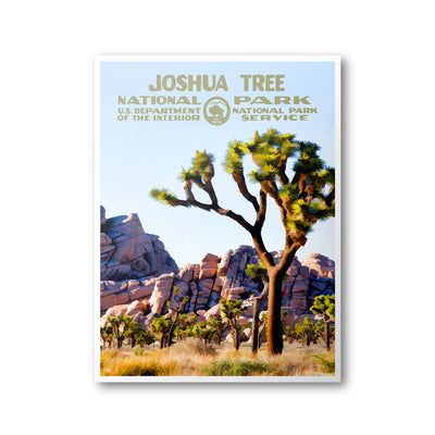Joshua Tree National Park Poster - Albion Mercantile Co.