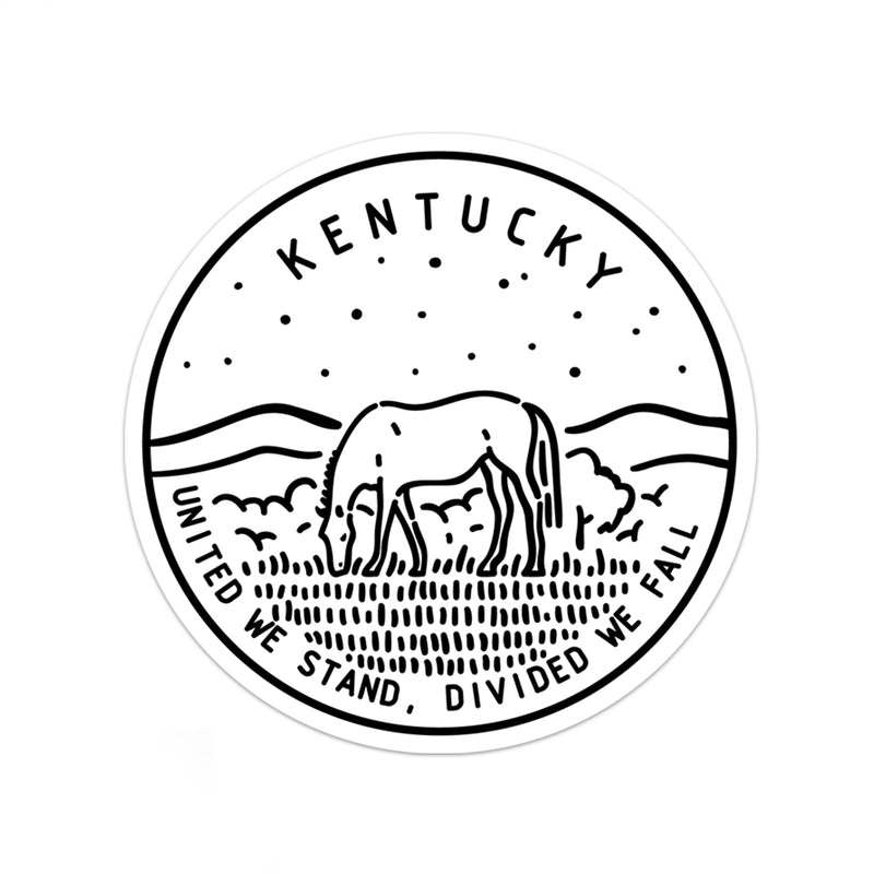 Kentucky Sticker - Albion Mercantile Co.
