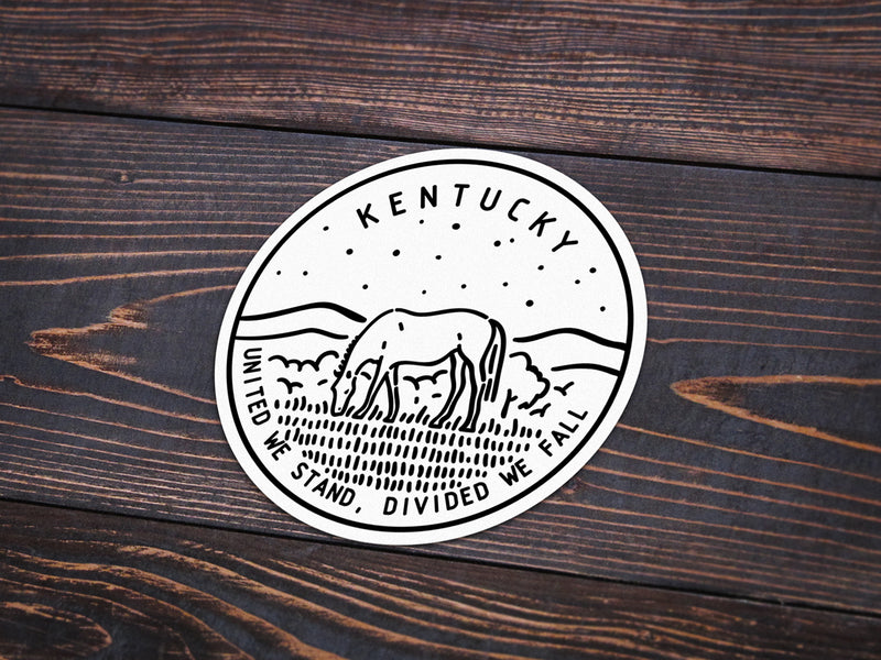 Kentucky Sticker - Albion Mercantile Co.