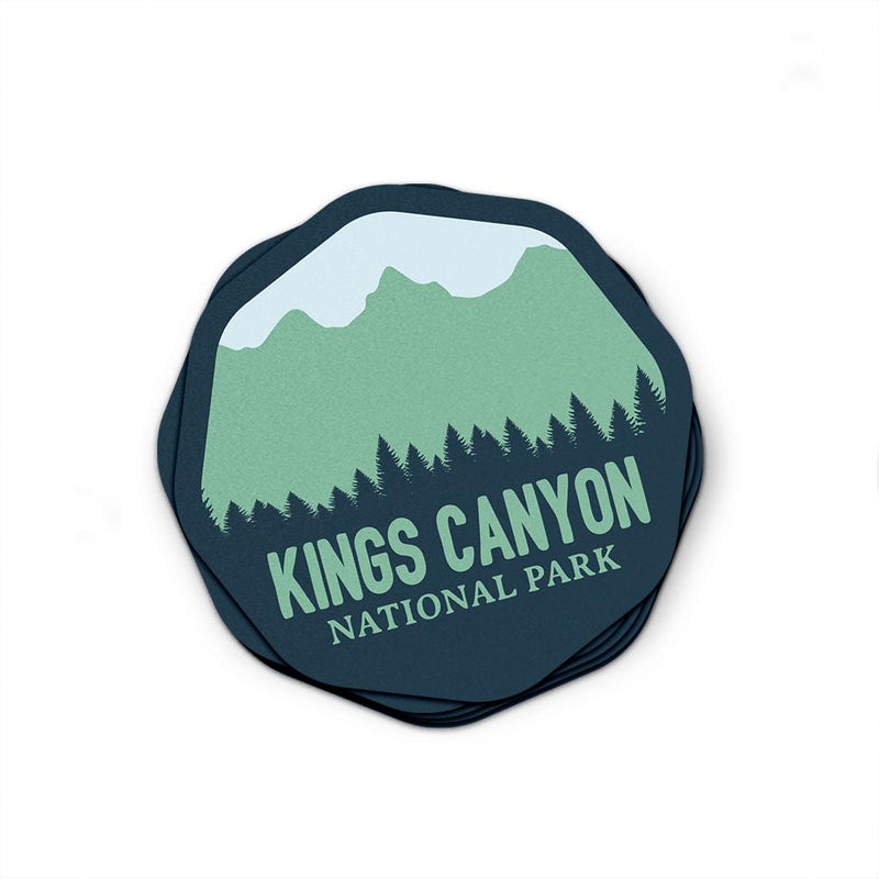 Kings Canyon National Park Sticker | National Park Decal - Albion Mercantile Co.