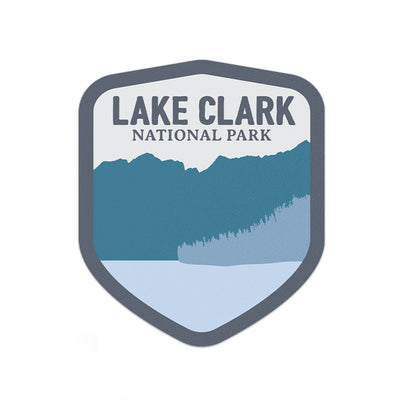 Lake Clark National Park Sticker | National Park Decal - Albion Mercantile Co.