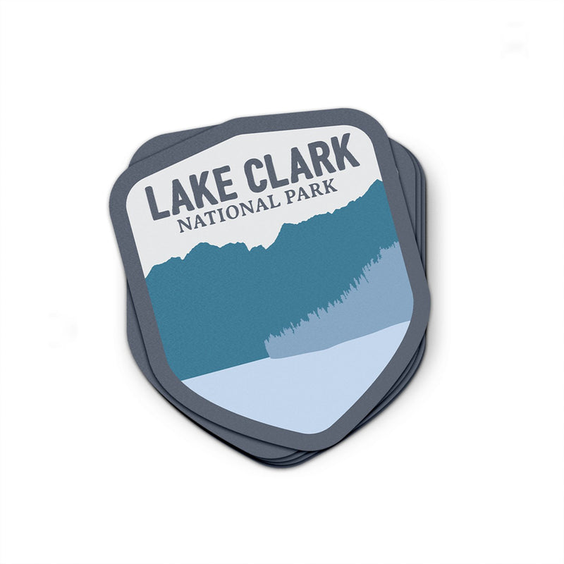 Lake Clark National Park Sticker | National Park Decal - Albion Mercantile Co.