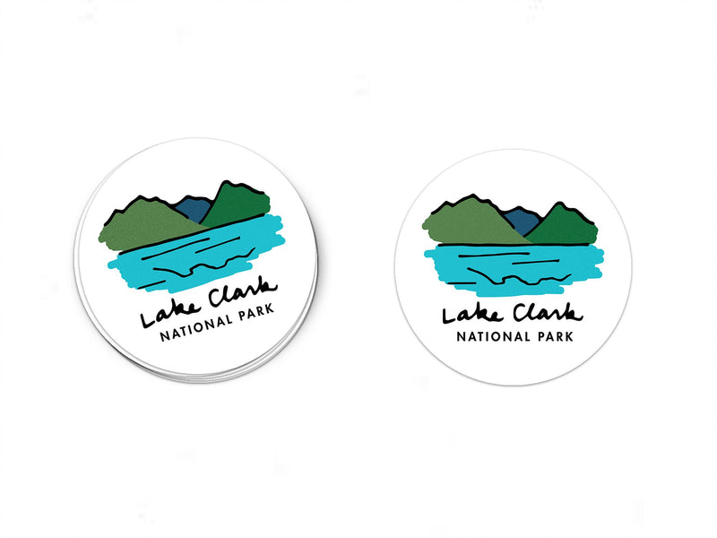Lake Clark National Park Sticker - Albion Mercantile Co.