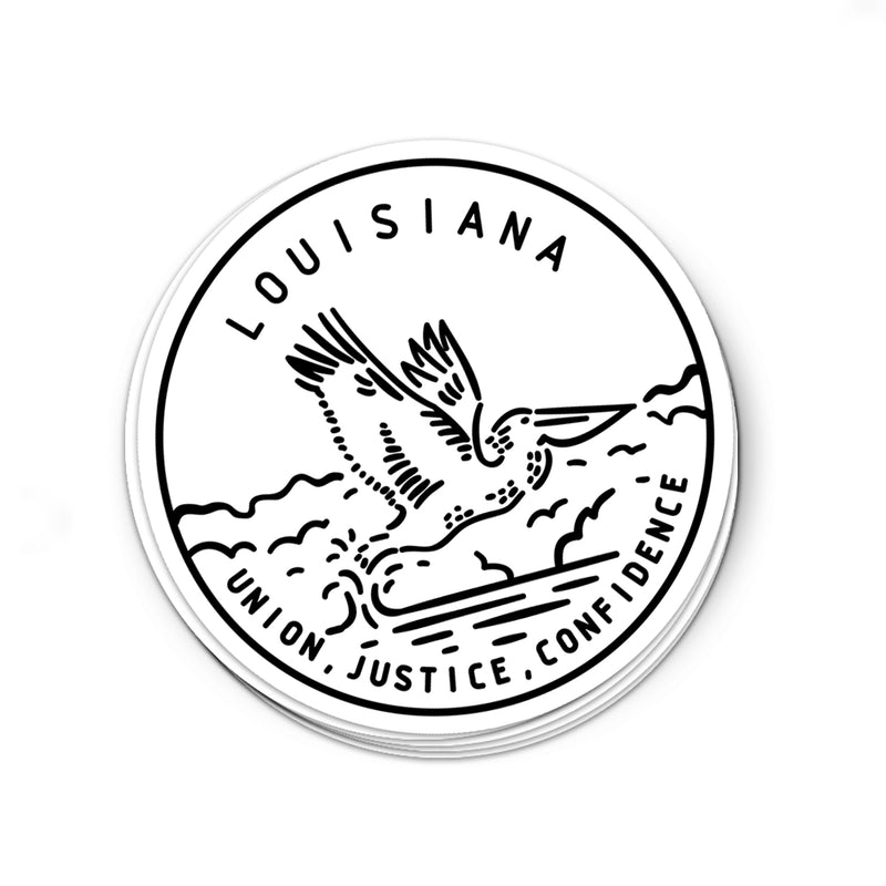 Louisiana Sticker - Albion Mercantile Co.