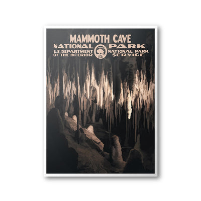 Mammoth Cave National Park Poster - Albion Mercantile Co.