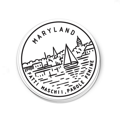 Maryland Sticker - Albion Mercantile Co.
