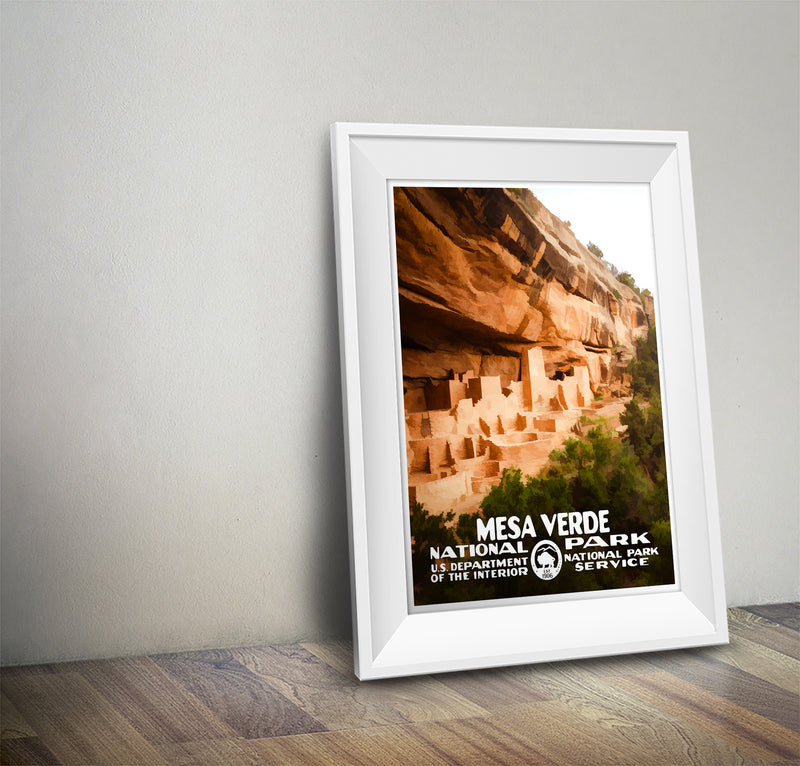 Mesa Verde National Park Poster - Albion Mercantile Co.