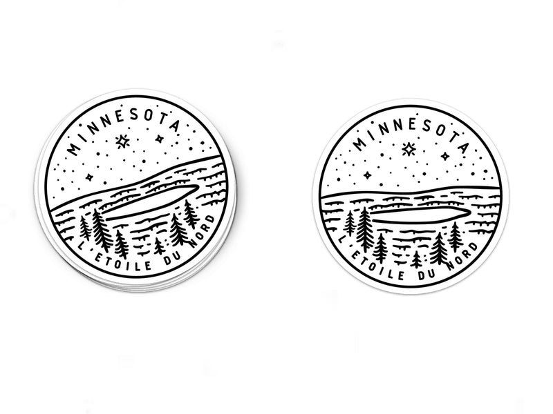 Minnesota Sticker - Albion Mercantile Co.
