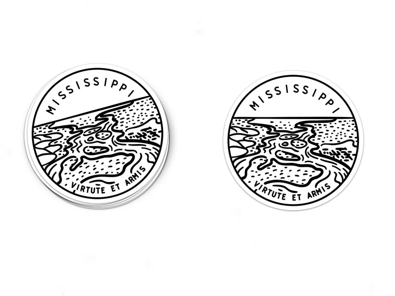Mississippi Sticker - Albion Mercantile Co.