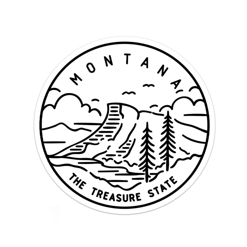 Montana Sticker - Albion Mercantile Co.
