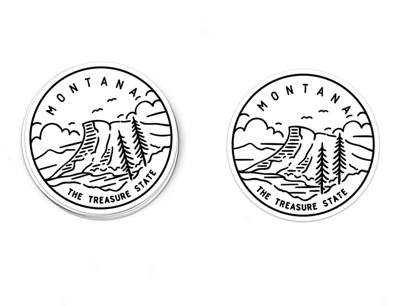 Montana Sticker - Albion Mercantile Co.
