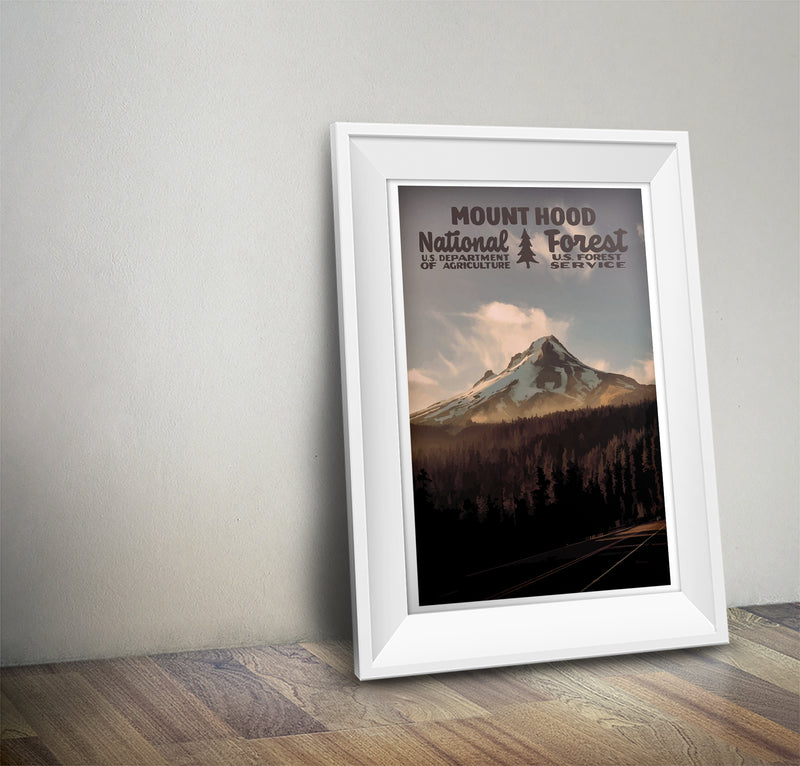 Mount Hood National Forest Poster