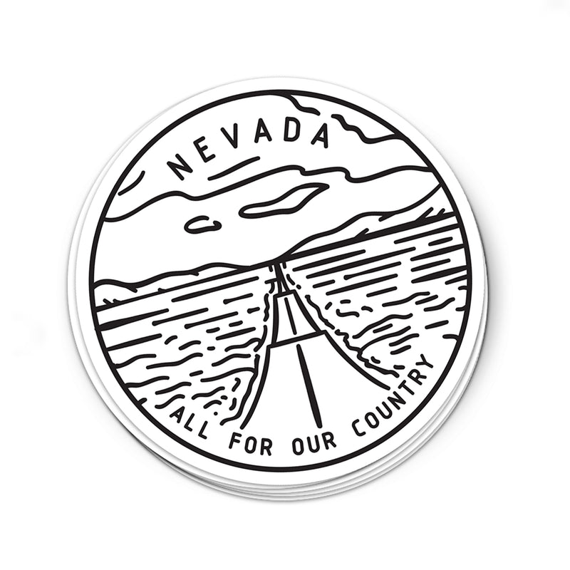 Nevada Sticker - Albion Mercantile Co.