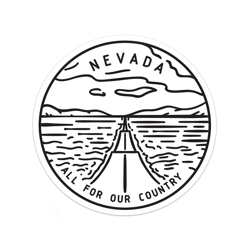Nevada Sticker - Albion Mercantile Co.