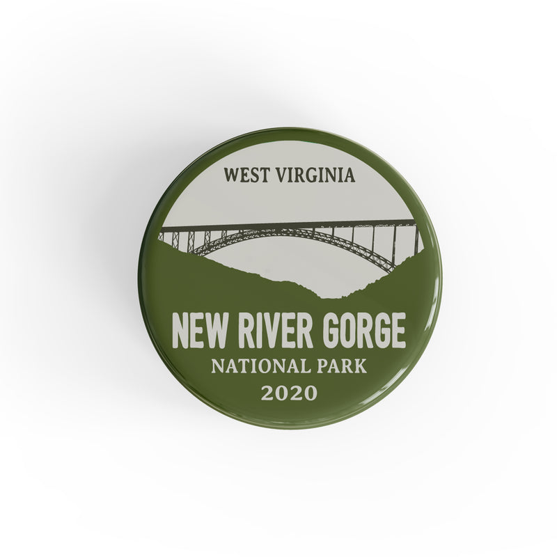 New River Gorge National Park Button Pin
