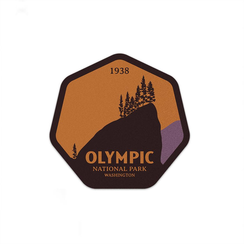 Olympic National Park Sticker | National Park Decal - Albion Mercantile Co.