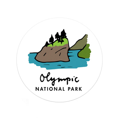 Olympic National Park Sticker - Albion Mercantile Co.