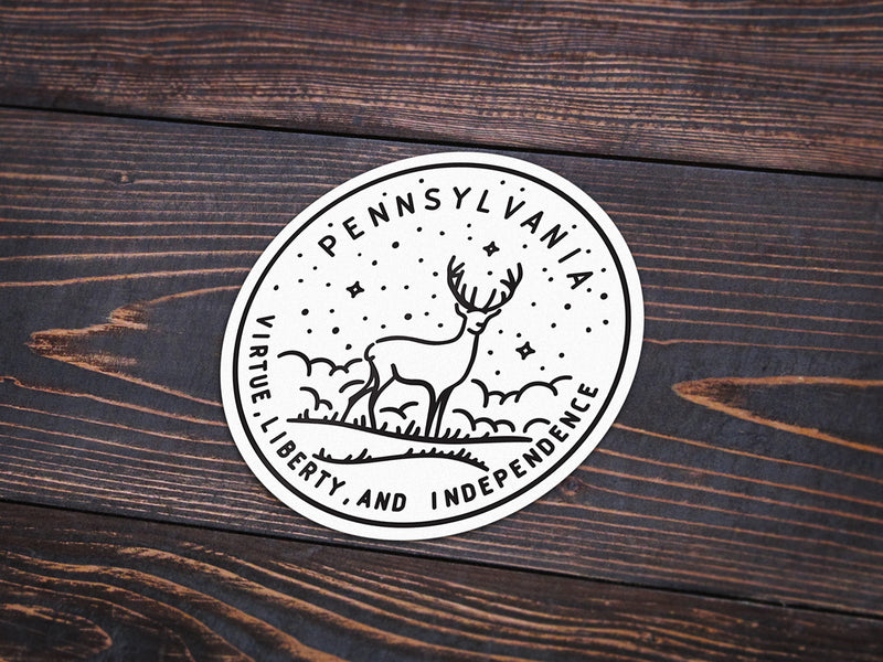 Pennsylvania Sticker - Albion Mercantile Co.