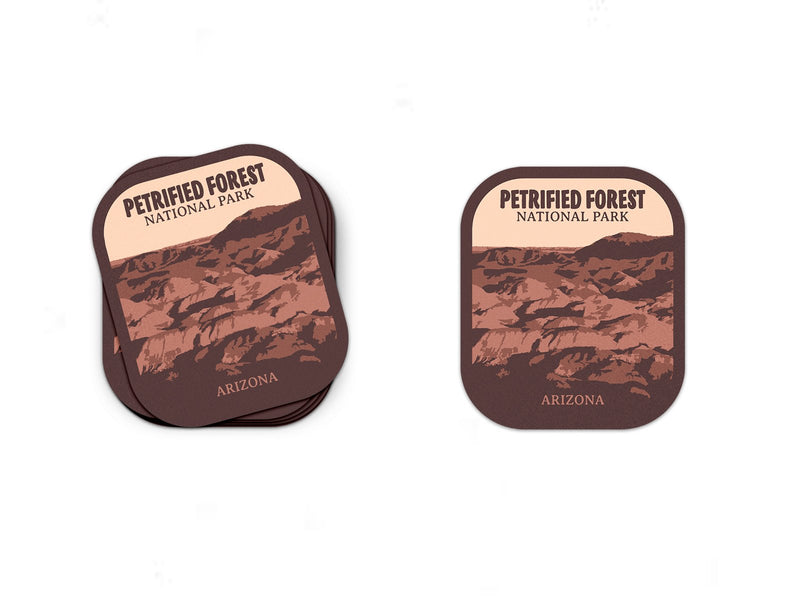 Petrified Forest National Park Sticker | National Park Decal - Albion Mercantile Co.