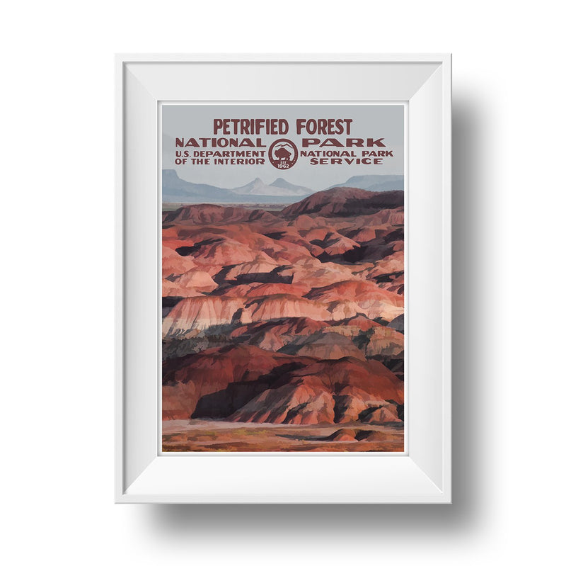 Petrified Forest National Park Poster - Albion Mercantile Co.