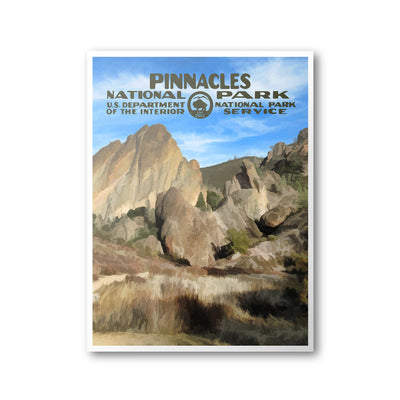 Pinnacles National Park Poster - Albion Mercantile Co.