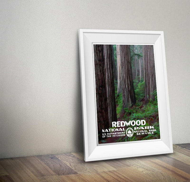 Redwood National Park Poster - Albion Mercantile Co.