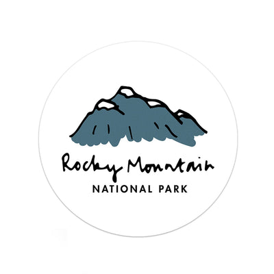 Rocky Mountain National Park Sticker - Albion Mercantile Co.