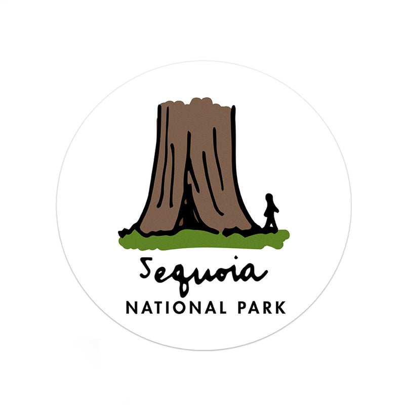 Sequoia National Park Sticker - Albion Mercantile Co.