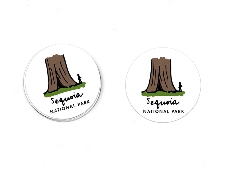 Sequoia National Park Sticker - Albion Mercantile Co.